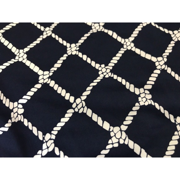 Lands' End Underwire Bikini Swimsuit 34B/36A Bottoms size S‎ Navy Twist Front - Picture 13 of 16